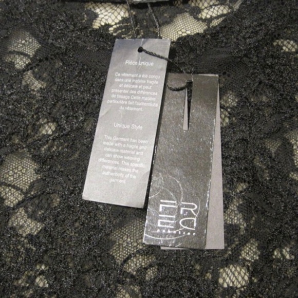 Fred Sabatier Sheer Lace Top - Picture 5 of 9